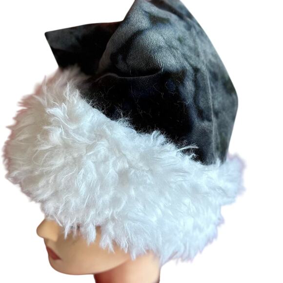 Handcrafted Tie-Dye Santa Hat - Picture 6 of 8